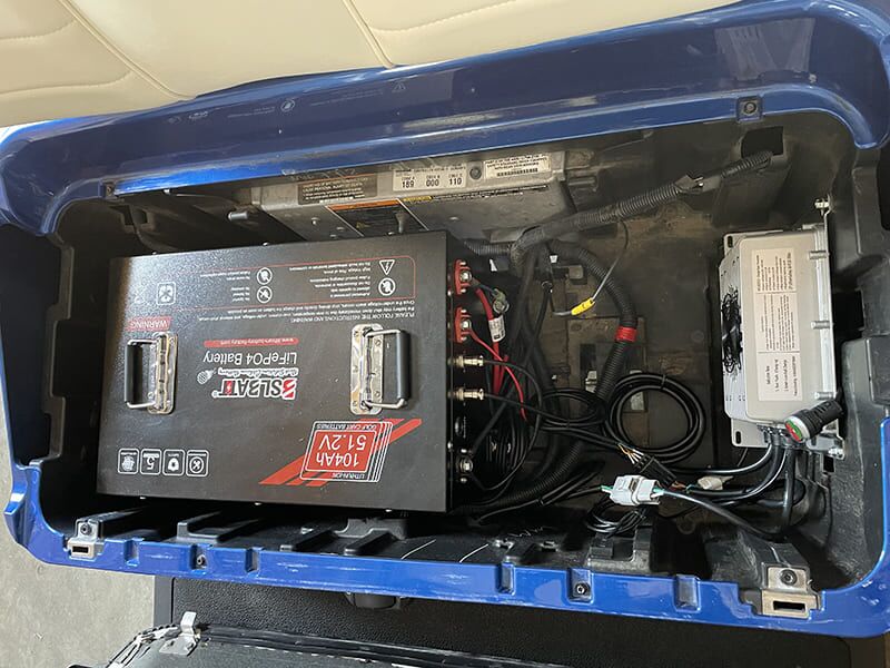 Batería de carrito de golf de iones de litio de 36v - Batería BSLBATT  LiFePo4
